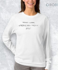 Benny Boone American Heart 2025 Distressed Shirt