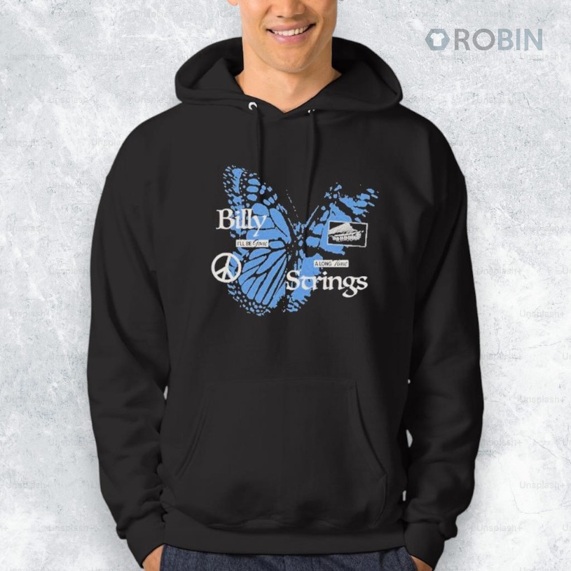 Billy Strings Butterfly Tour Shirt Billy Strings Butterfly Tour Shirt