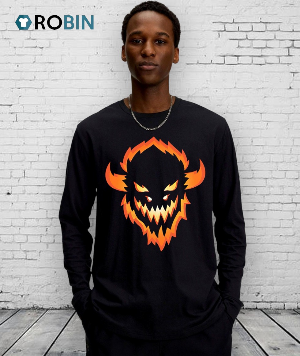 Buffalo Bills Big Head Fiery Shirt Buffalo Bills Big Head Fiery Shirt