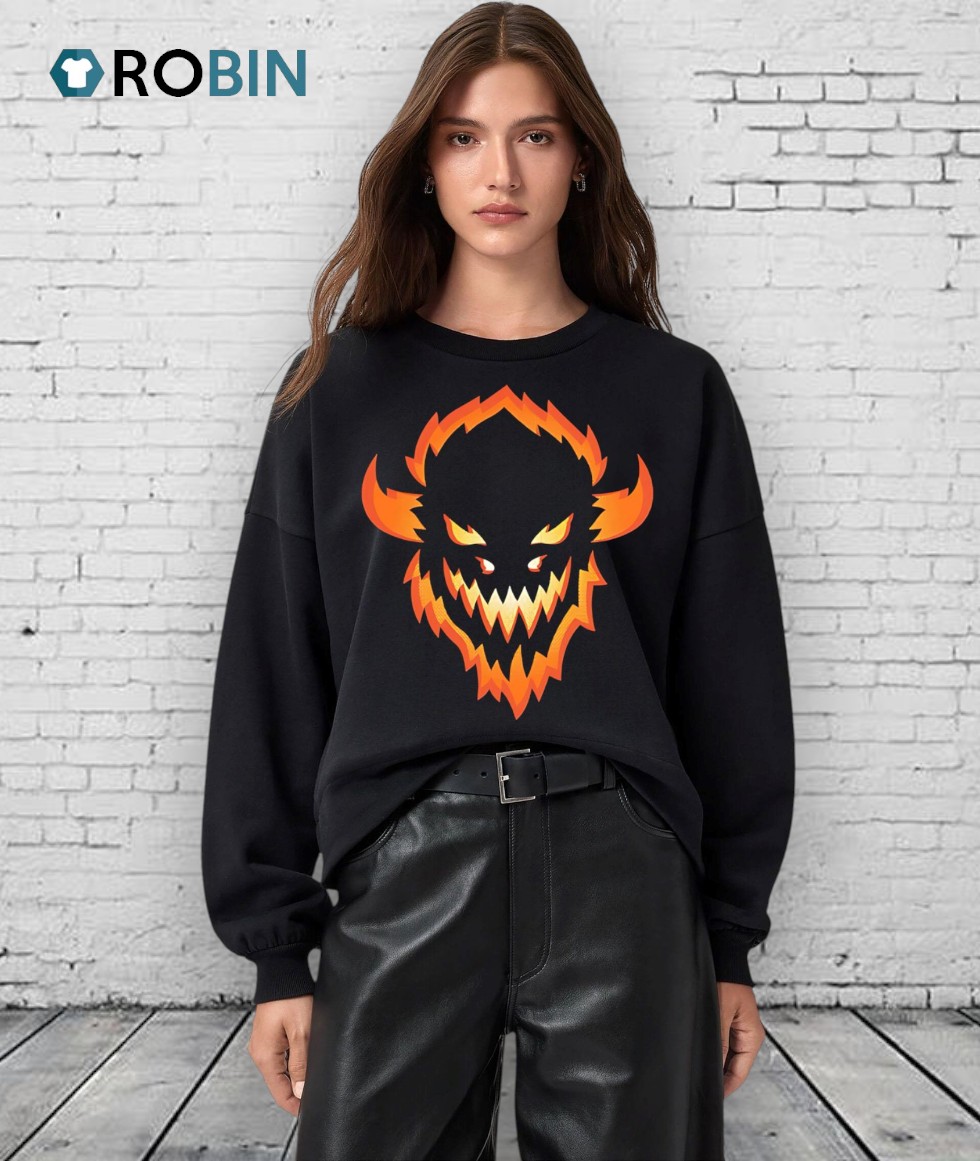 Buffalo Bills Big Head Fiery Shirt Buffalo Bills Big Head Fiery Shirt