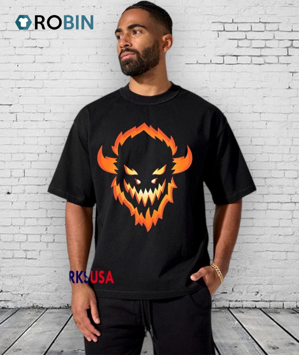 Buffalo Bills Big Head Fiery Shirt Buffalo Bills Big Head Fiery Shirt