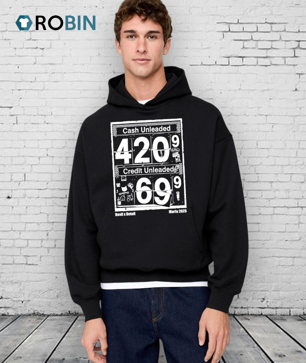 Cash Unleaded Credit Unleaded Devil X Detail Marfa 2025 Shirt Cash Unleaded Credit Unleaded Devil X Detail Marfa 2025 Shirt