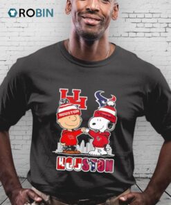 Charlie Brown And Snoopy Houston Sports Shirt