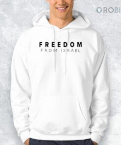 Charlie Kirk Freedom From Israel Shirt