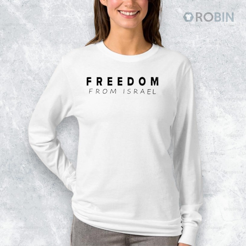 Charlie Kirk Freedom From Israel Shirt Charlie Kirk Freedom From Israel Shirt
