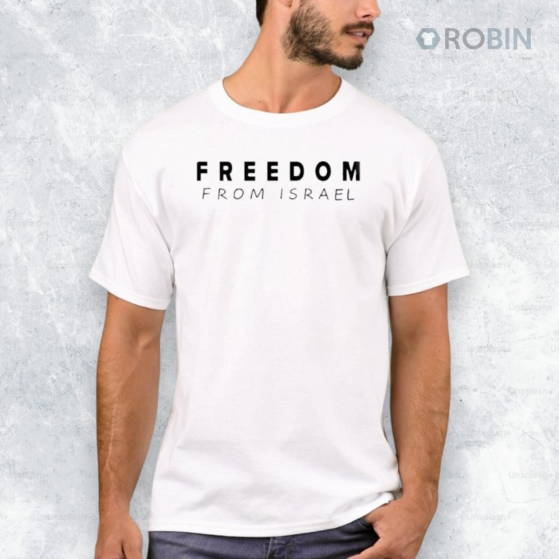 Charlie Kirk Freedom From Israel Shirt Charlie Kirk Freedom From Israel Shirt