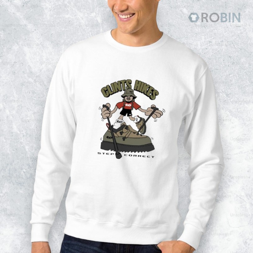 Clints Inc Hikes Step Concert Shirt Clints Inc Hikes Step Concert Shirt