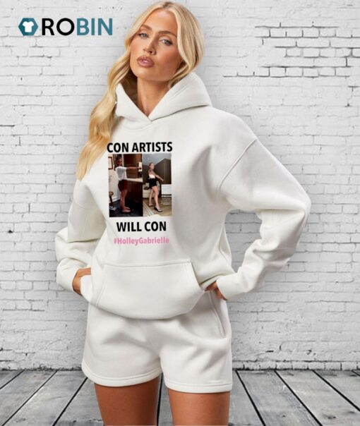 Con Artists Will Con Hagtab Holleygabrielle Social Commentary Statement Shirt