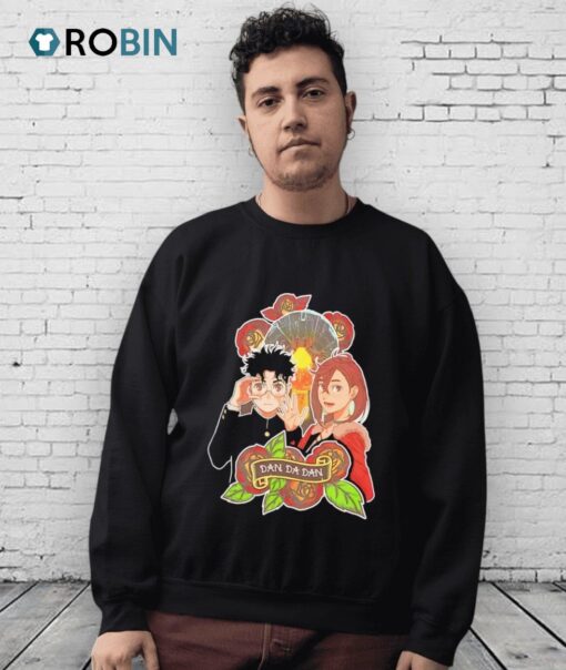 Dandadan Okarun And Momo Tattoo Art Shirt