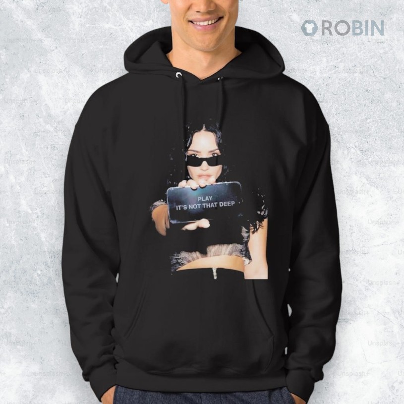 Demi Lovato Play It's Not That Deep Shirt Demi Lovato Play It's Not That Deep Shirt