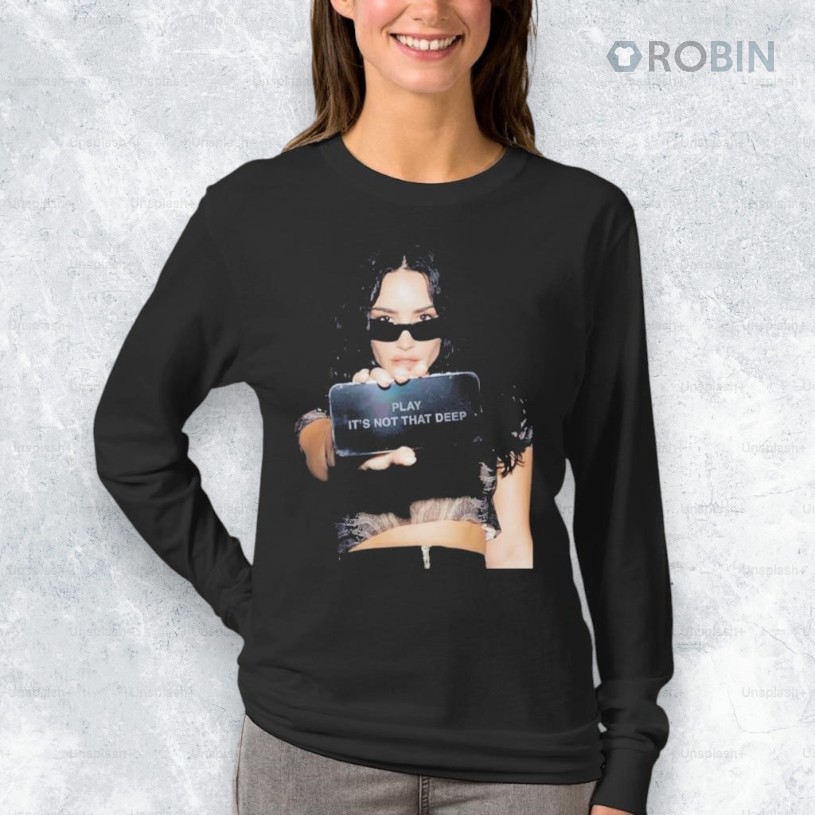 Demi Lovato Play It’s Not That Deep Shirt Demi Lovato Play It’s Not That Deep Shirt