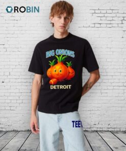 Detroit Big Onions Funny Football Shirt