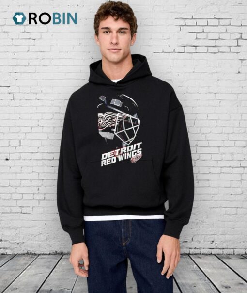 Detroit Red Wings Defender Helmet Shirt