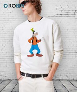 Disney Men’s Characters Traditional Goofy Cartoon Shirt