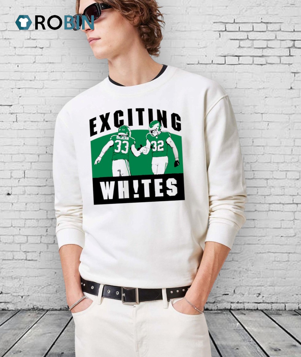 Exciting Whites Philadelphia Eagles Shirts Exciting Whites Philadelphia Eagles Shirts
