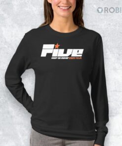 FIVE Keep on Movin Tour 2025 Shirt