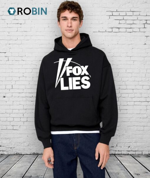 Fox Lies Text Shirt