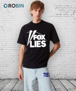Fox Lies Text Shirt