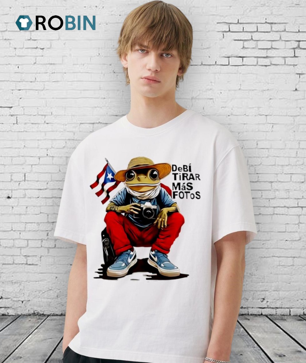 Frog Debi Tirar Mas Fotos Shirt Frog Debi Tirar Mas Fotos Shirt
