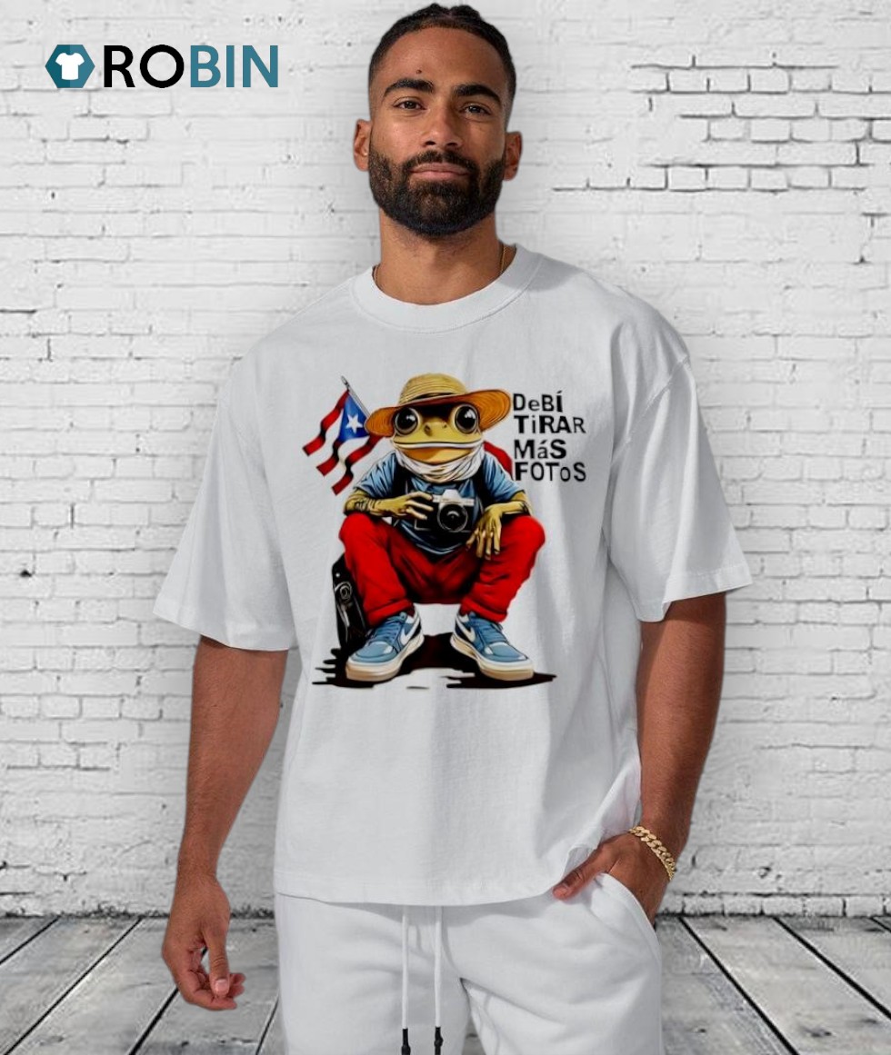 Frog Debi Tirar Mas Fotos Shirt Frog Debi Tirar Mas Fotos Shirt