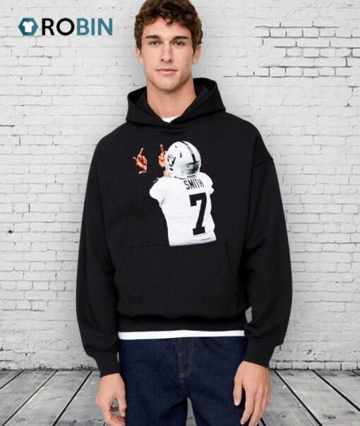 Geno Smith Las Vegas Raiders Run The Table Throwback Shirt