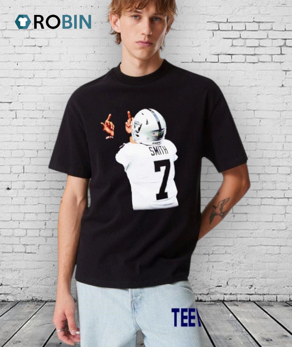 Geno Smith Las Vegas Raiders Run The Table Throwback Shirt Geno Smith Las Vegas Raiders Run The Table Throwback Shirt