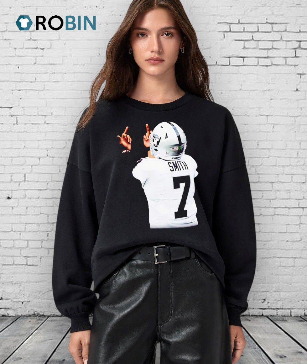 Geno Smith Las Vegas Raiders Run The Table Throwback Shirt Geno Smith Las Vegas Raiders Run The Table Throwback Shirt