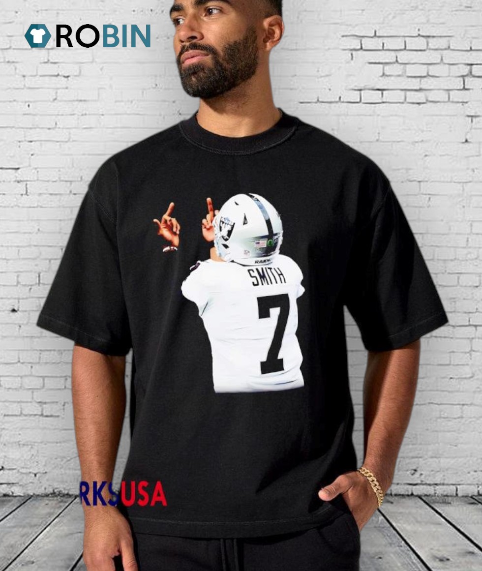 Geno Smith Las Vegas Raiders Run The Table Throwback Shirt Geno Smith Las Vegas Raiders Run The Table Throwback Shirt