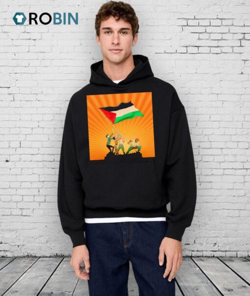 Gorillaz Palestine Art Shirt