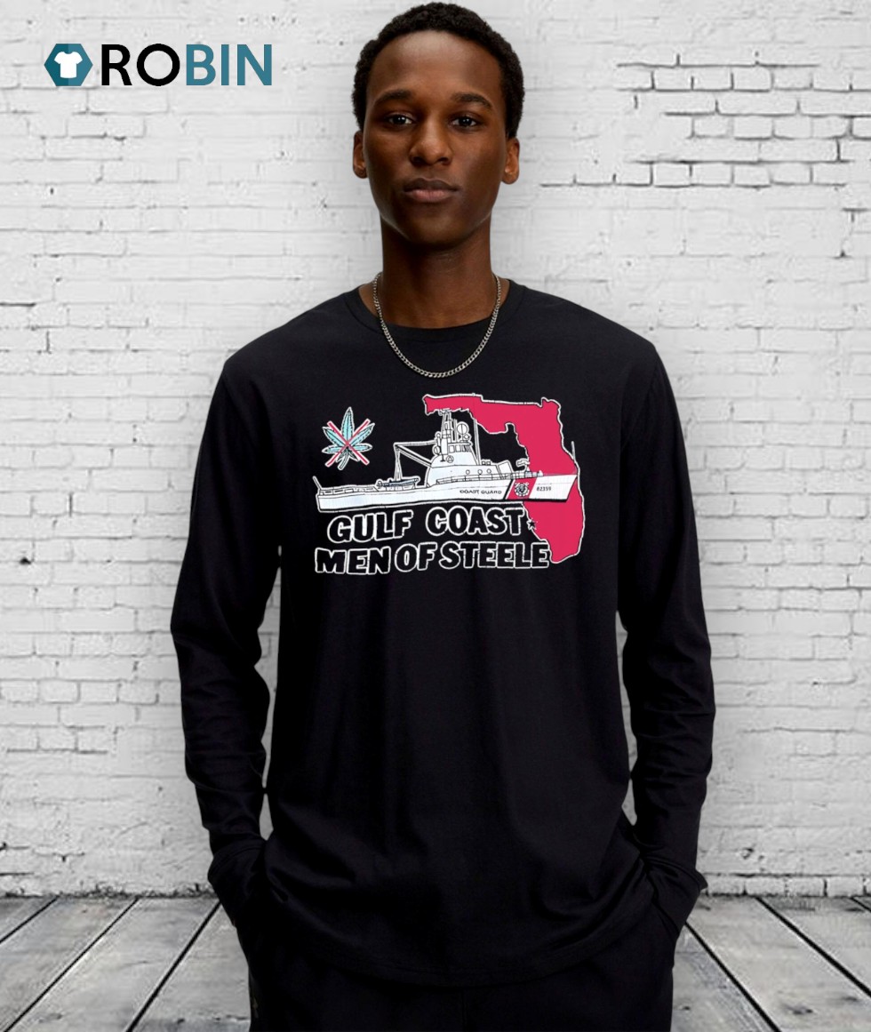 Gulf Coast Men Of Steele Map Shirt Gulf Coast Men Of Steele Map Shirt