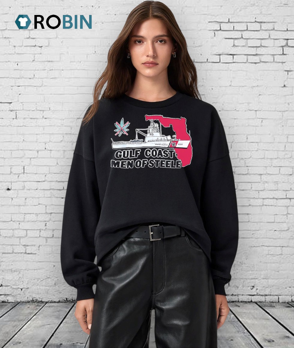 Gulf Coast Men Of Steele Map Shirt Gulf Coast Men Of Steele Map Shirt