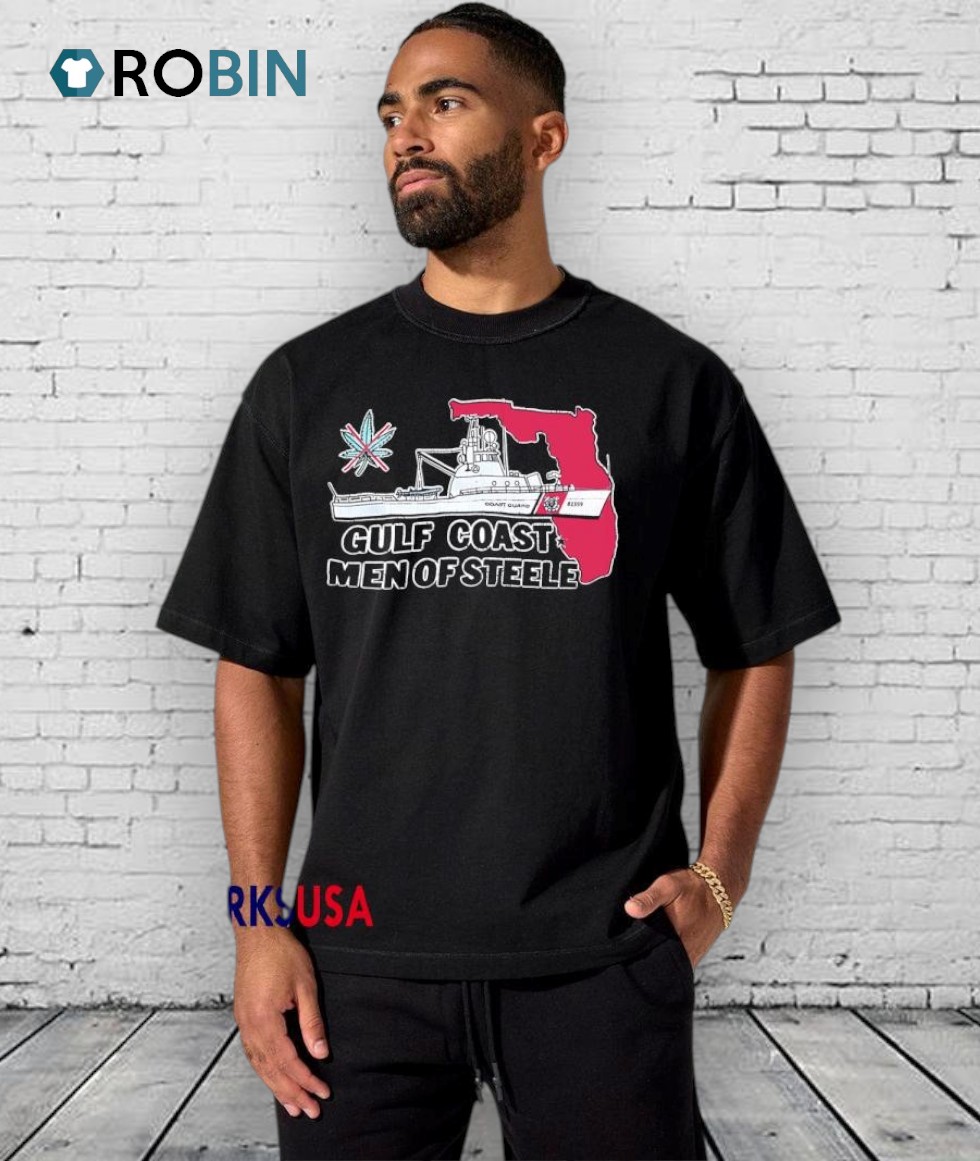 Gulf Coast Men Of Steele Map Shirt Gulf Coast Men Of Steele Map Shirt