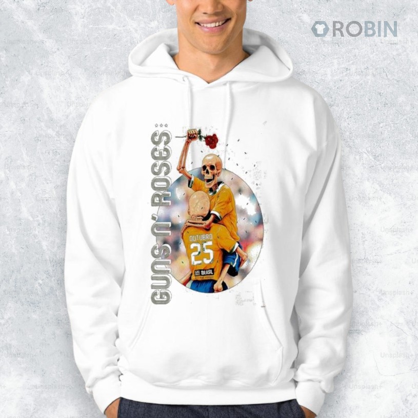 Guns N Roses Allianz Parque in Brazil Oct 25 2025 Tour Shirt Guns N Roses Allianz Parque in Brazil Oct 25 2025 Tour Shirt