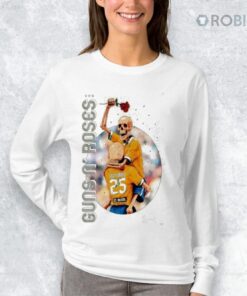 Guns N Roses Allianz Parque in Brazil Oct 25 2025 Tour Shirt