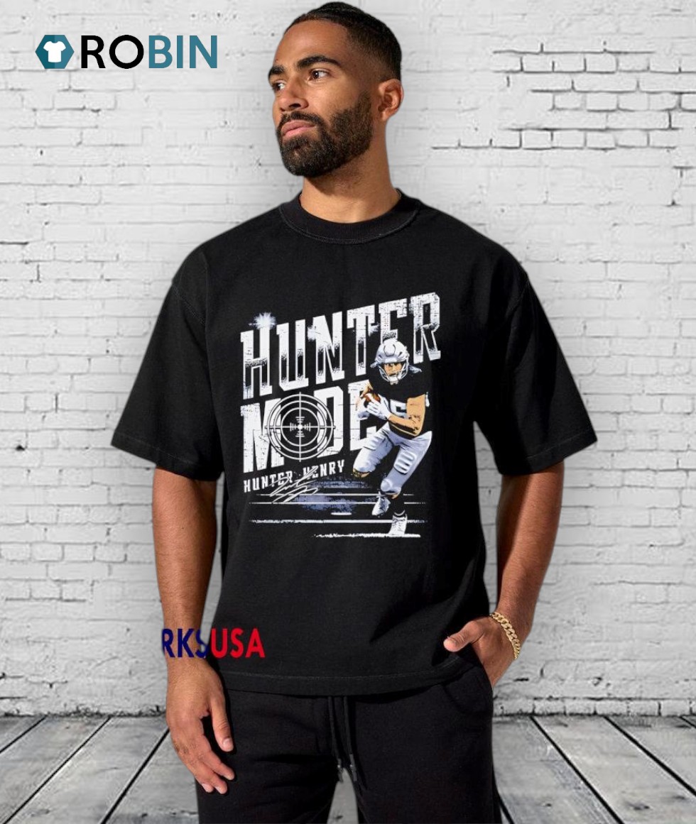 Hunter Henry New England Hunter Mode Signature Shirt Hunter Henry New England Hunter Mode Signature Shirt