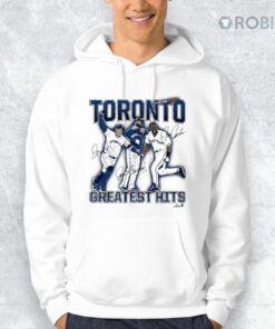 Joe Carter, Jose Bautista, & George Springer Toronto’s Greatest Hits Shirt