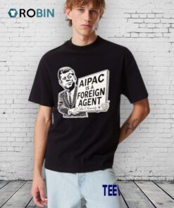 John F. Kennedy Aipac Is A Foreign Agent Cartoon Shirts