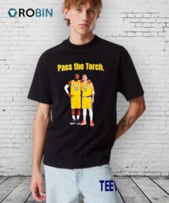Lebron James X Luka Doncic Pass The Torch Shirt