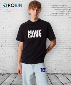 Make Gains Gym Shirt