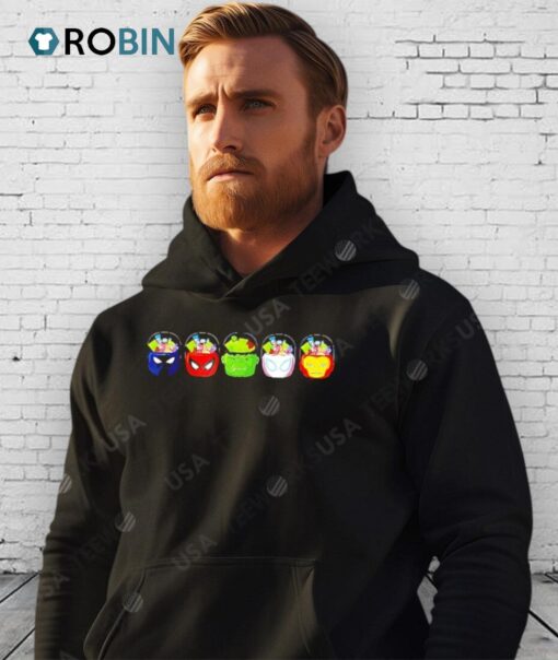 Marvel Super Heroes Halloween Trick Or Treat Candy Buckets Shirt