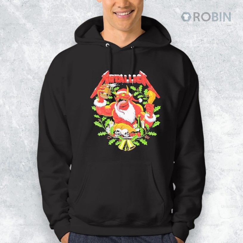 Metallica Holiday Bellz Demon Shirt Metallica Holiday Bellz Demon Shirt