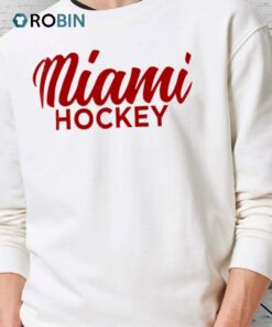 Miami Hockey Brick Street Oxford Ohio Shirt