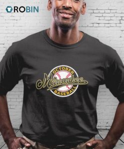 Milwaukee October Baseball Shirt