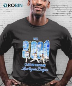 Mr 3000 Strikeout Club Clayton Kershaw Los Angeles Dodgers Shirt
