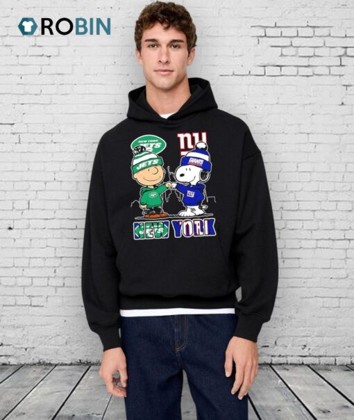 New York Jets X Giants Snoopy Shirt