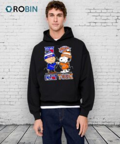 New York Rangers X Knicks Snoopy Shirt