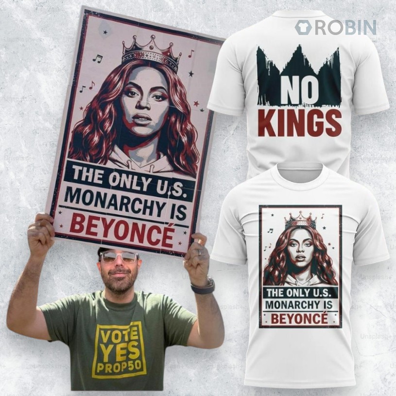 No kings the only US monarchy is Beyonce shirt No kings the only US monarchy is Beyonce shirt