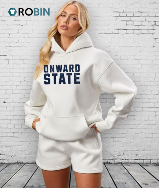Onward State Text Simple Shirt