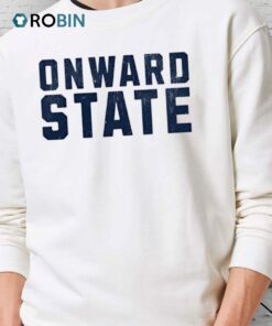 Onward State Text Simple Shirt