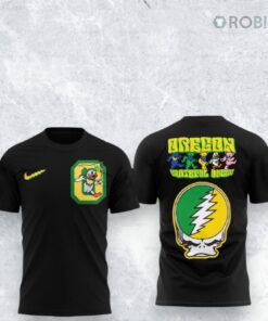 Oregon Ducks x Grateful Dead Celebrating Shirt